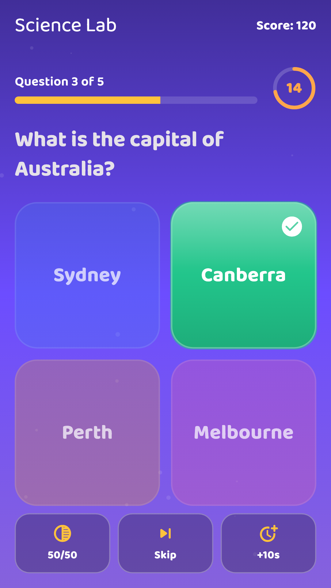 Star Quiz — Animals Quiz